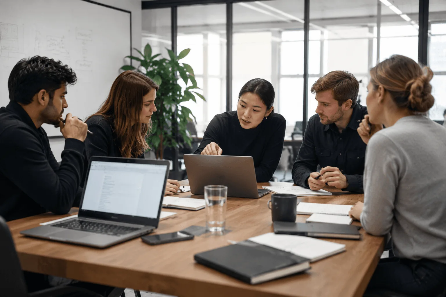 Convexa AI team designing and managing AI voice agents for business calls